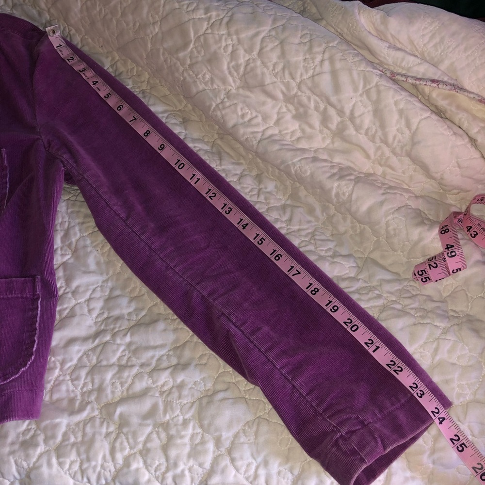 INC INTERNATIONAL CONCEPTS CORDUROY JACKET SIZE S MAUVE VIOLET COLOR - Picture 13 of 16